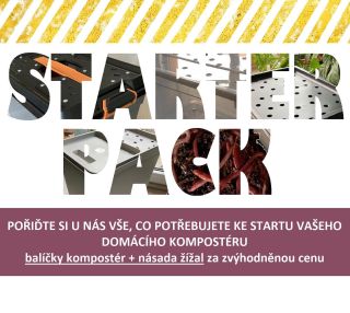Vyberte si z naší nabídky kompostérů pro vaši domácnost a přibalte si k tomu rovnou i žížalí násadu🪱 za výhodnou cenu....